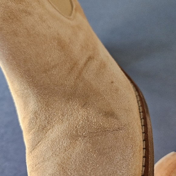 Jenni Kayne 'Frankie' Suede Chelsea Boots In Tan sz EU 38/US 8 - Picture 9 of 13